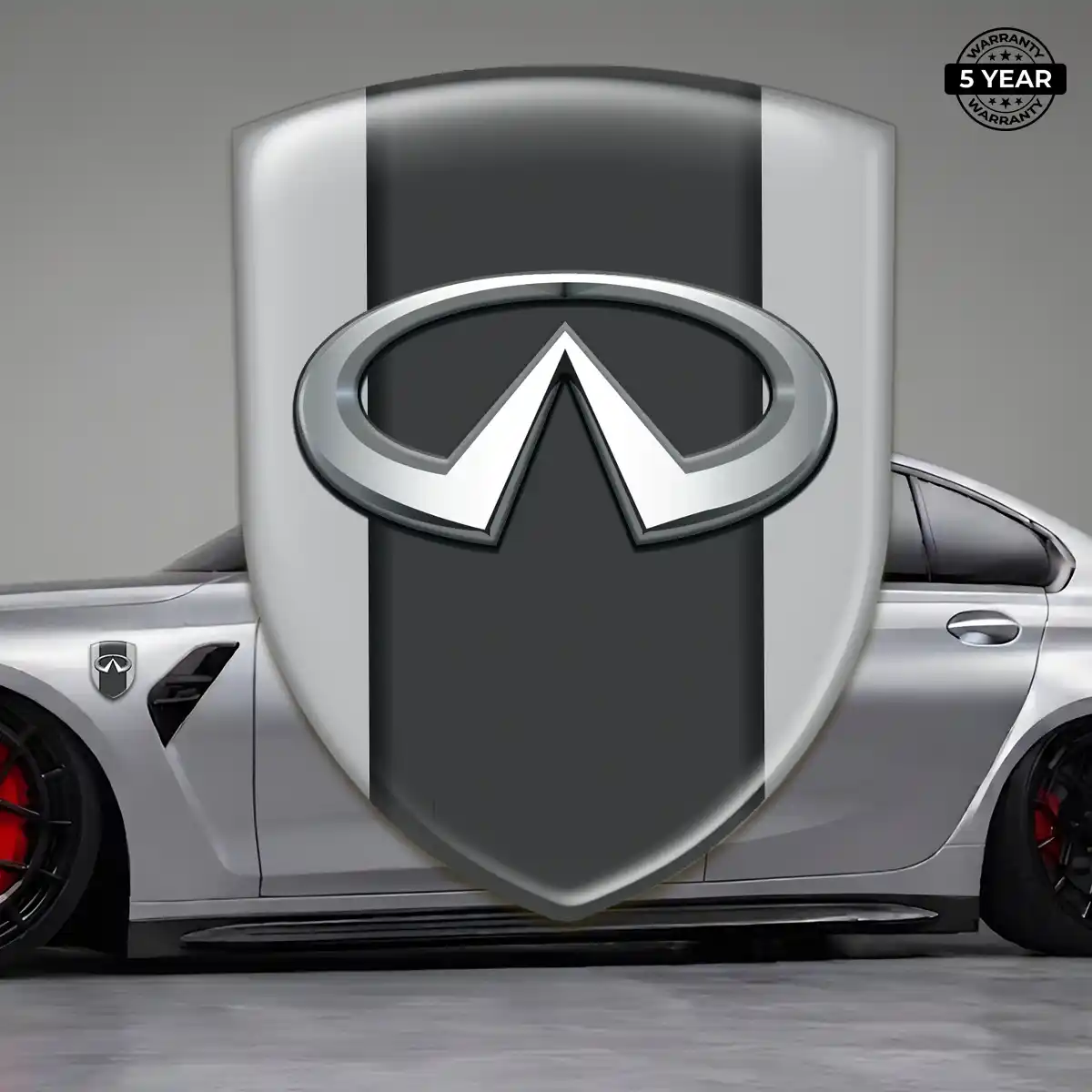 Infiniti Automotive Logo Sticker Sleek Style