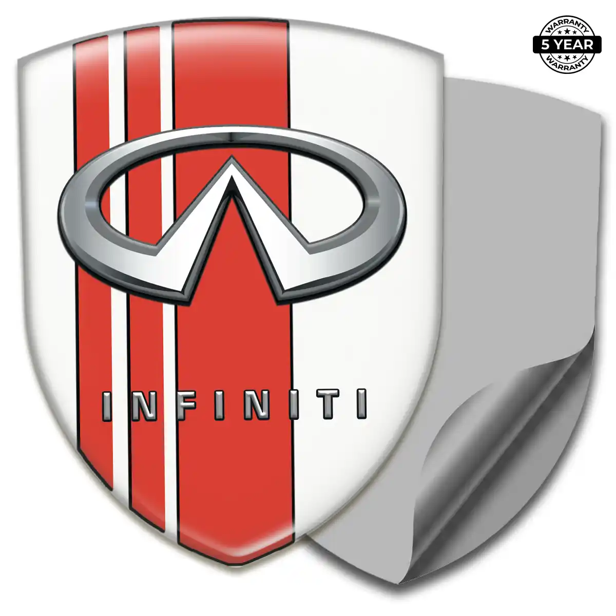 Infiniti Automotive Resin Decal Auto Tuning