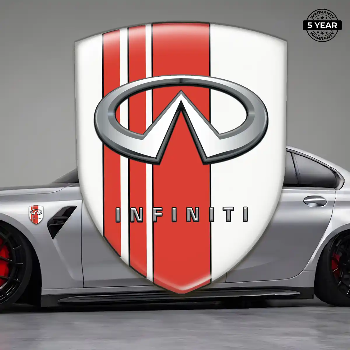 Infiniti Automotive Resin Decal Auto Tuning