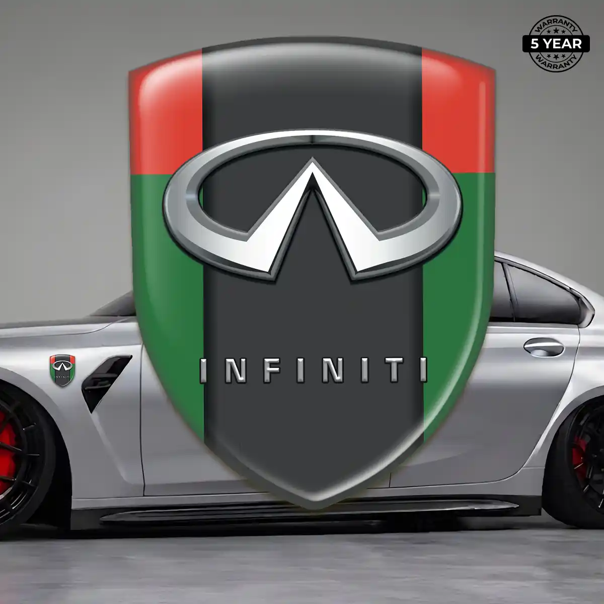 Infiniti Automotive Resin Decal Cabin Style