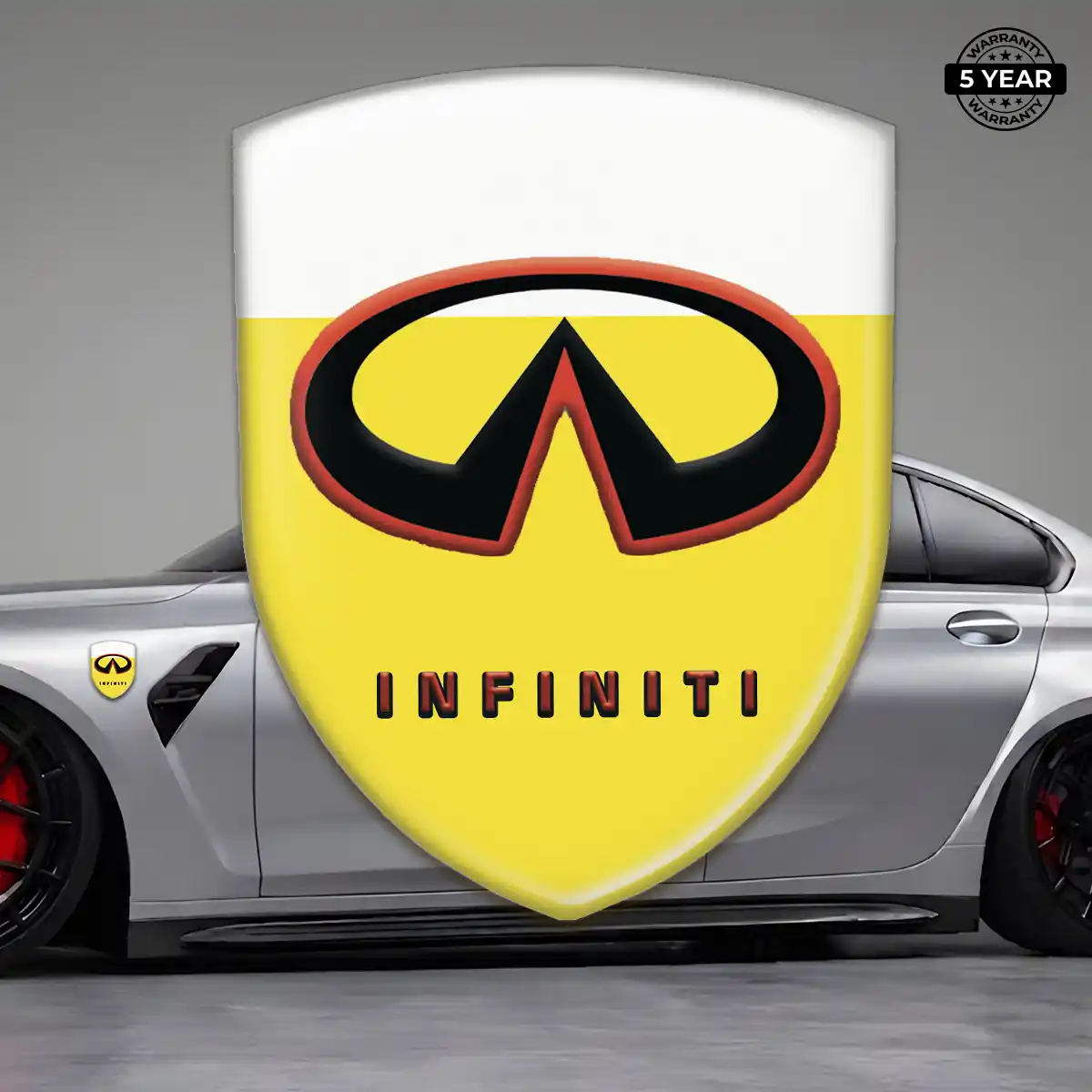 Infiniti Automotive Resin Decal Elite Finish