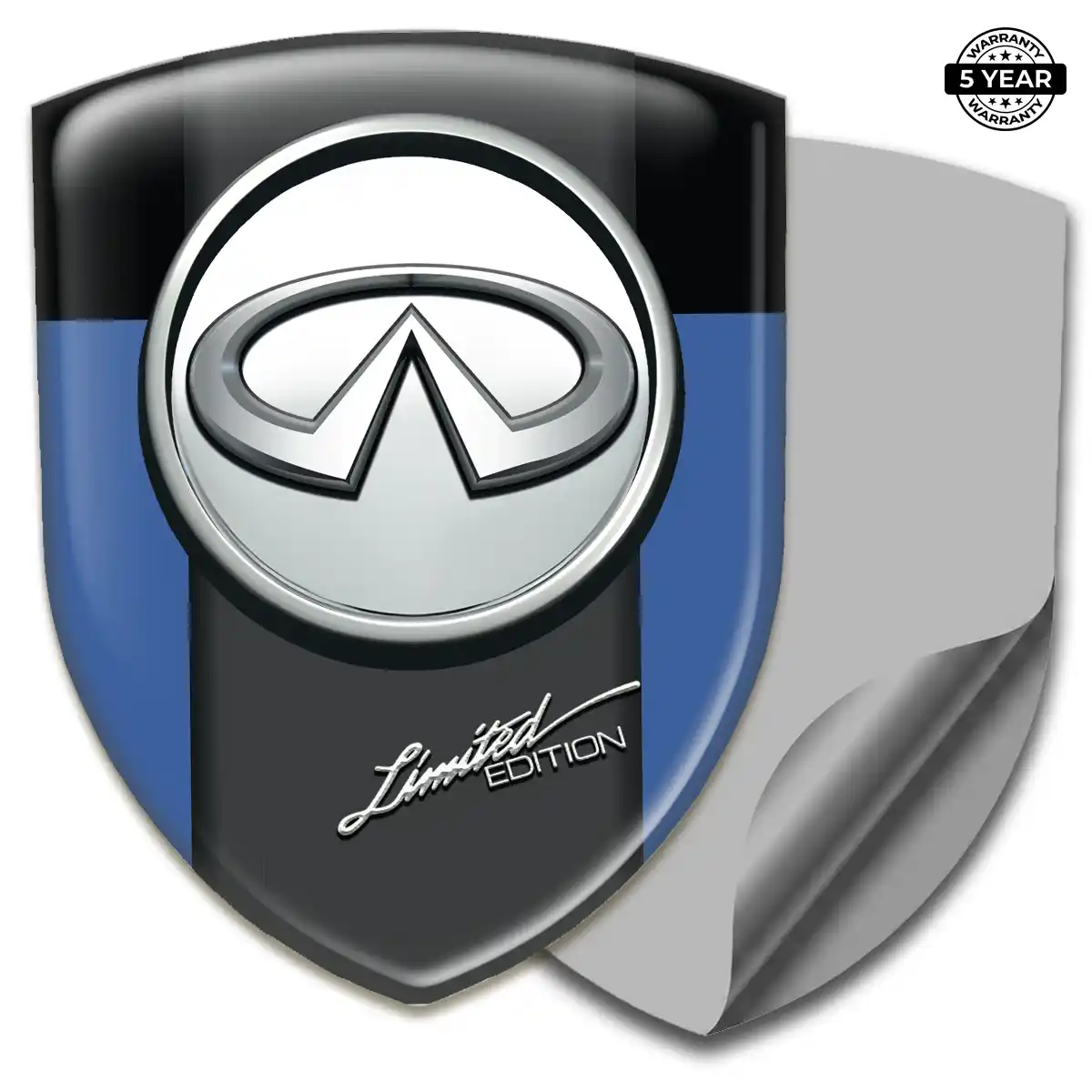 Infiniti Automotive Resin Decal Exterior Luxe