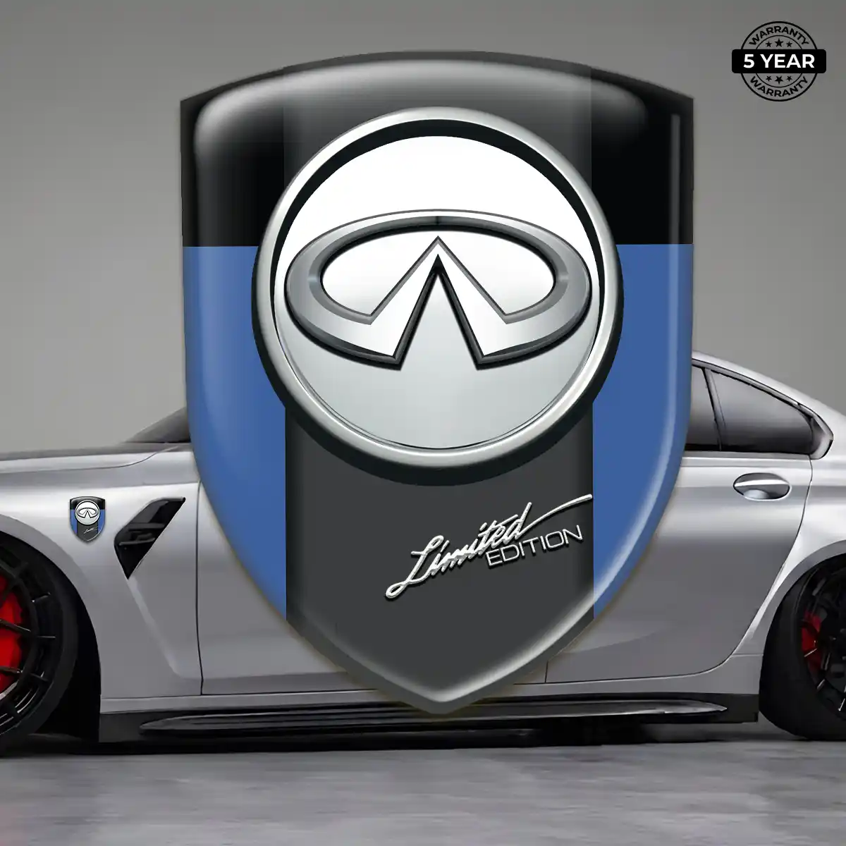 Infiniti Automotive Resin Decal Exterior Luxe