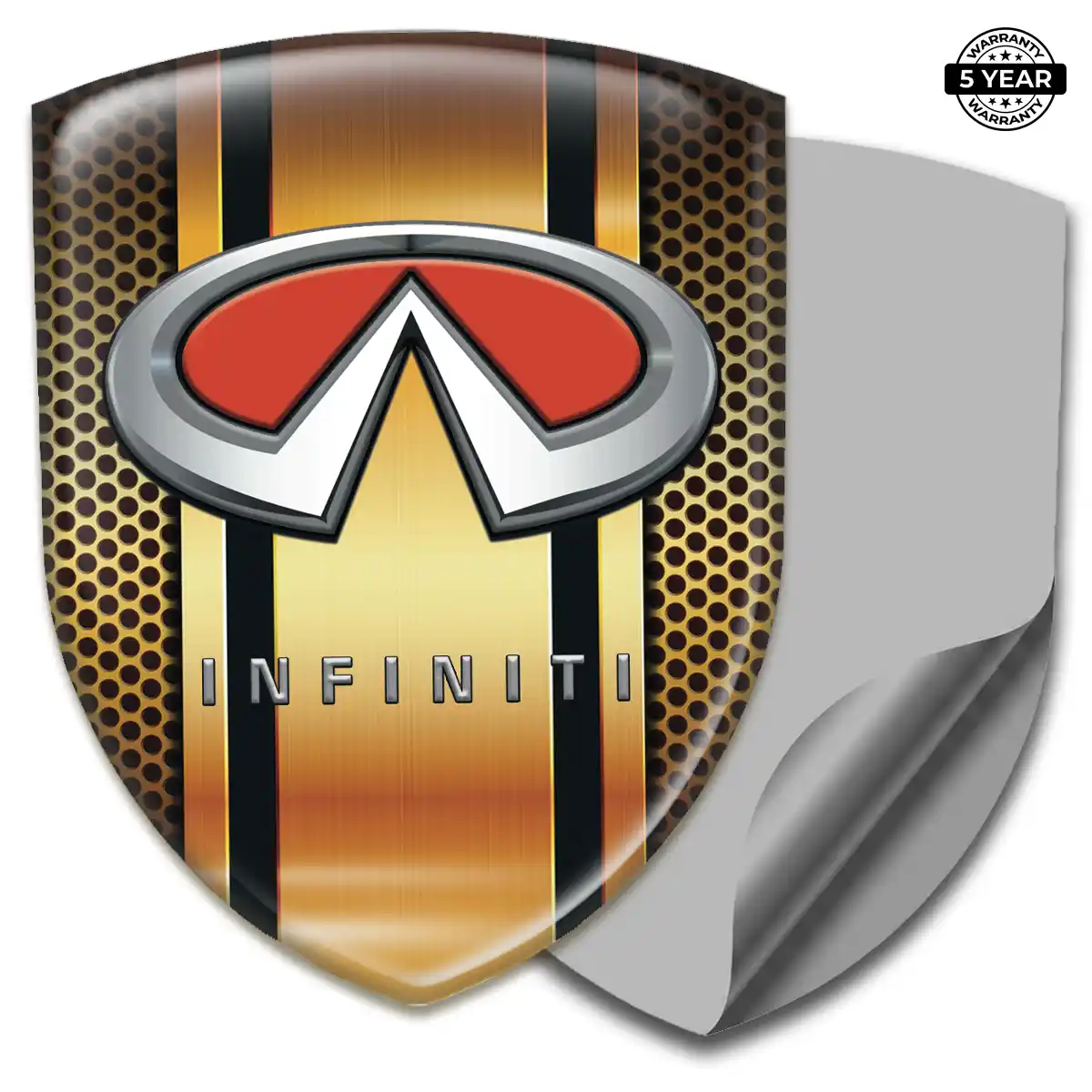 Infiniti Automotive Resin Decal Opulent Line