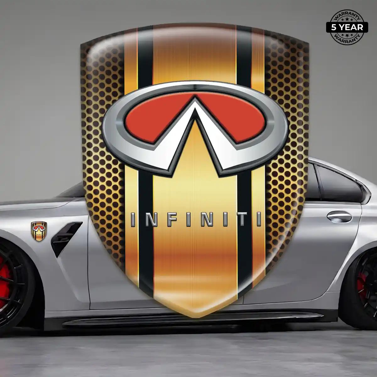 Infiniti Automotive Resin Decal Opulent Line