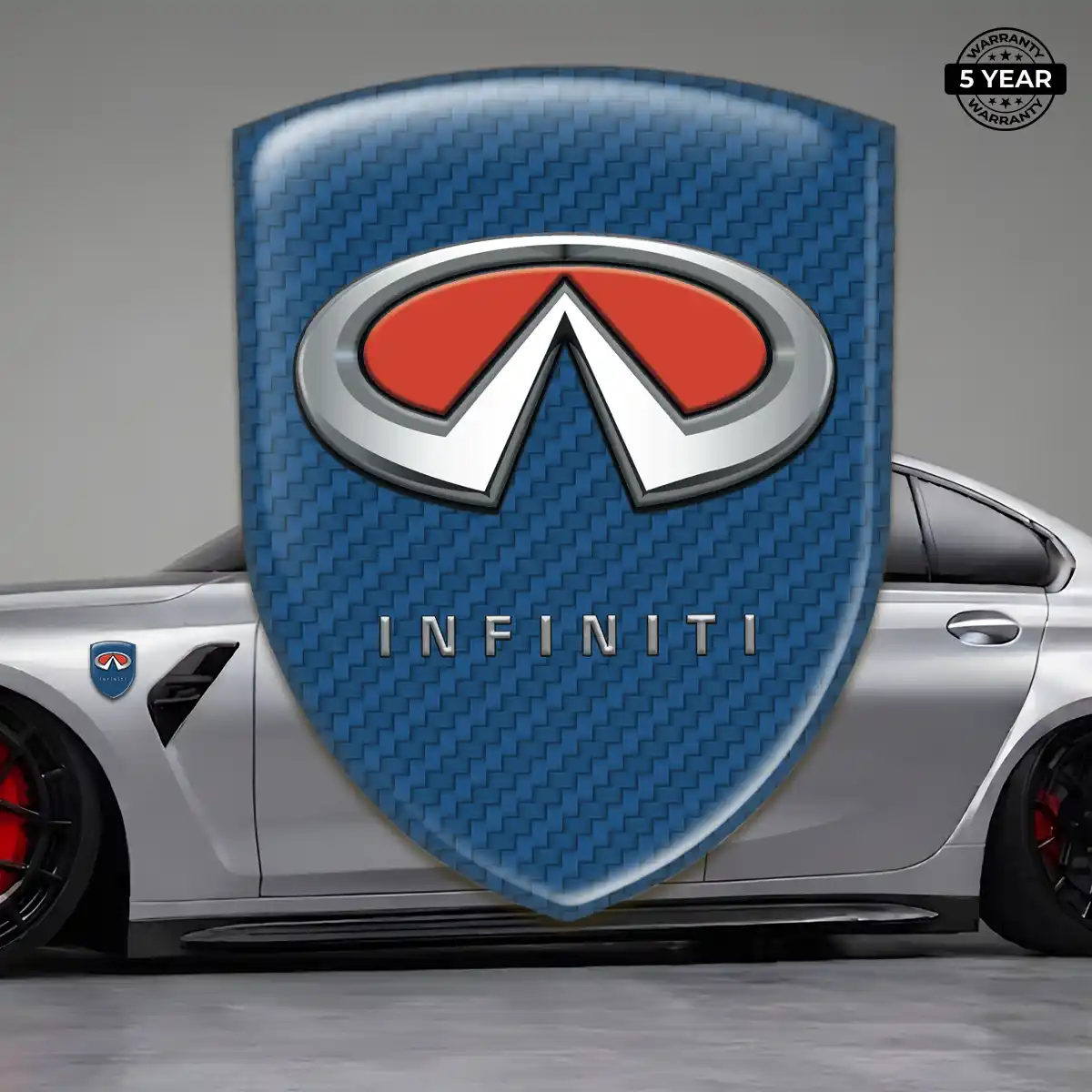 Infiniti Automotive Resin Decal Resin Elite