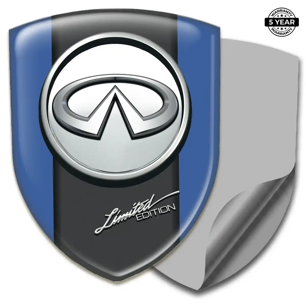 Infiniti Automotive Resin Decal Resin Luxe