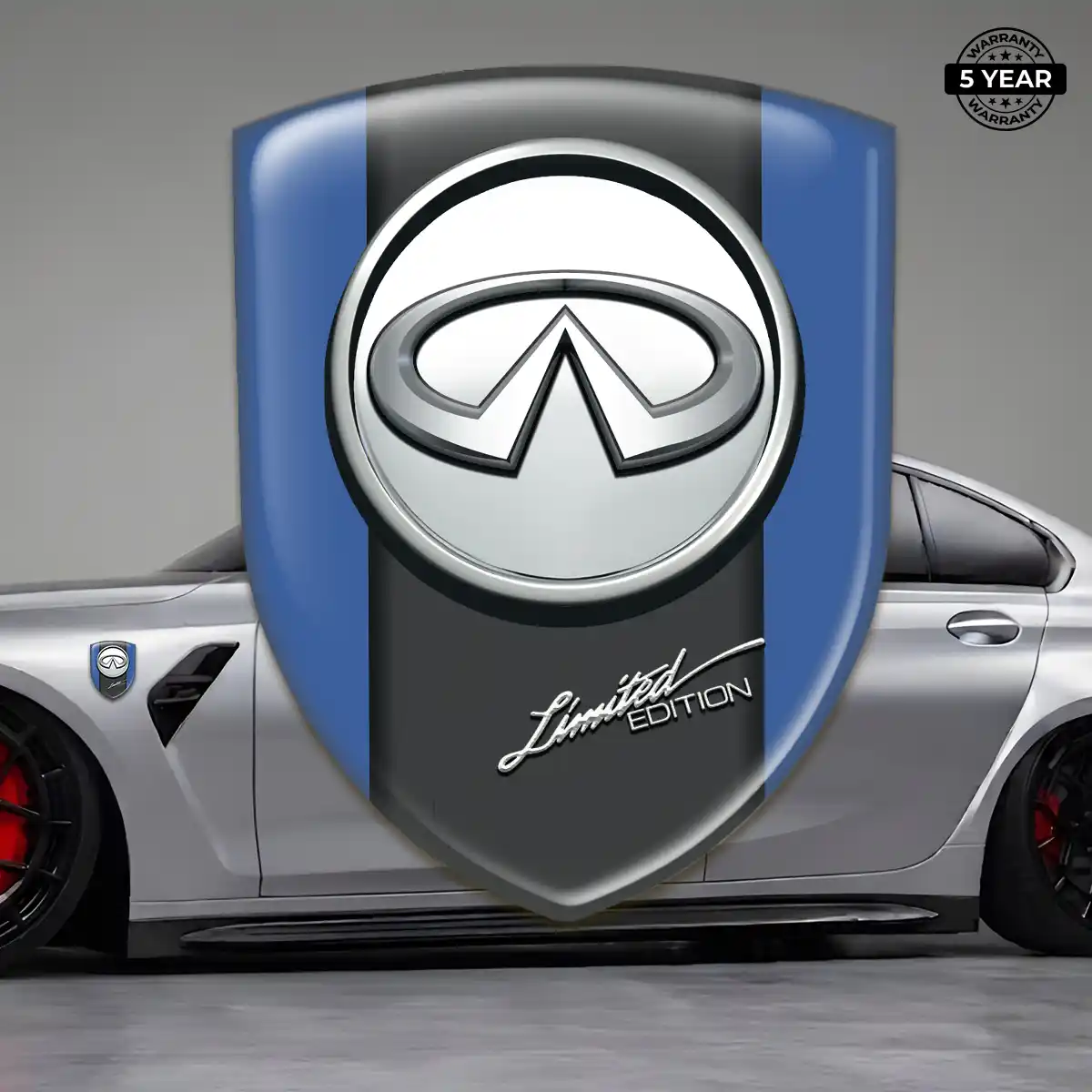 Infiniti Automotive Resin Decal Resin Luxe