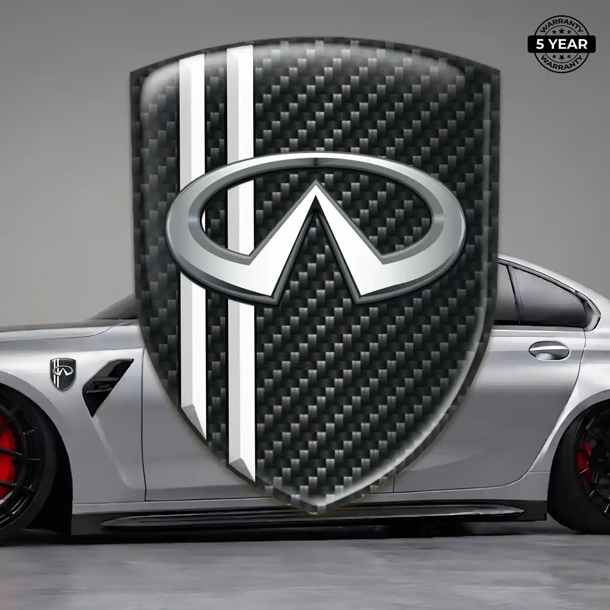 Infiniti Automotive Resin Decal Street Tuning