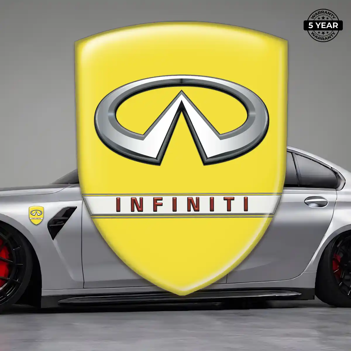 Infiniti Automotive Resin Decal Superior Craft