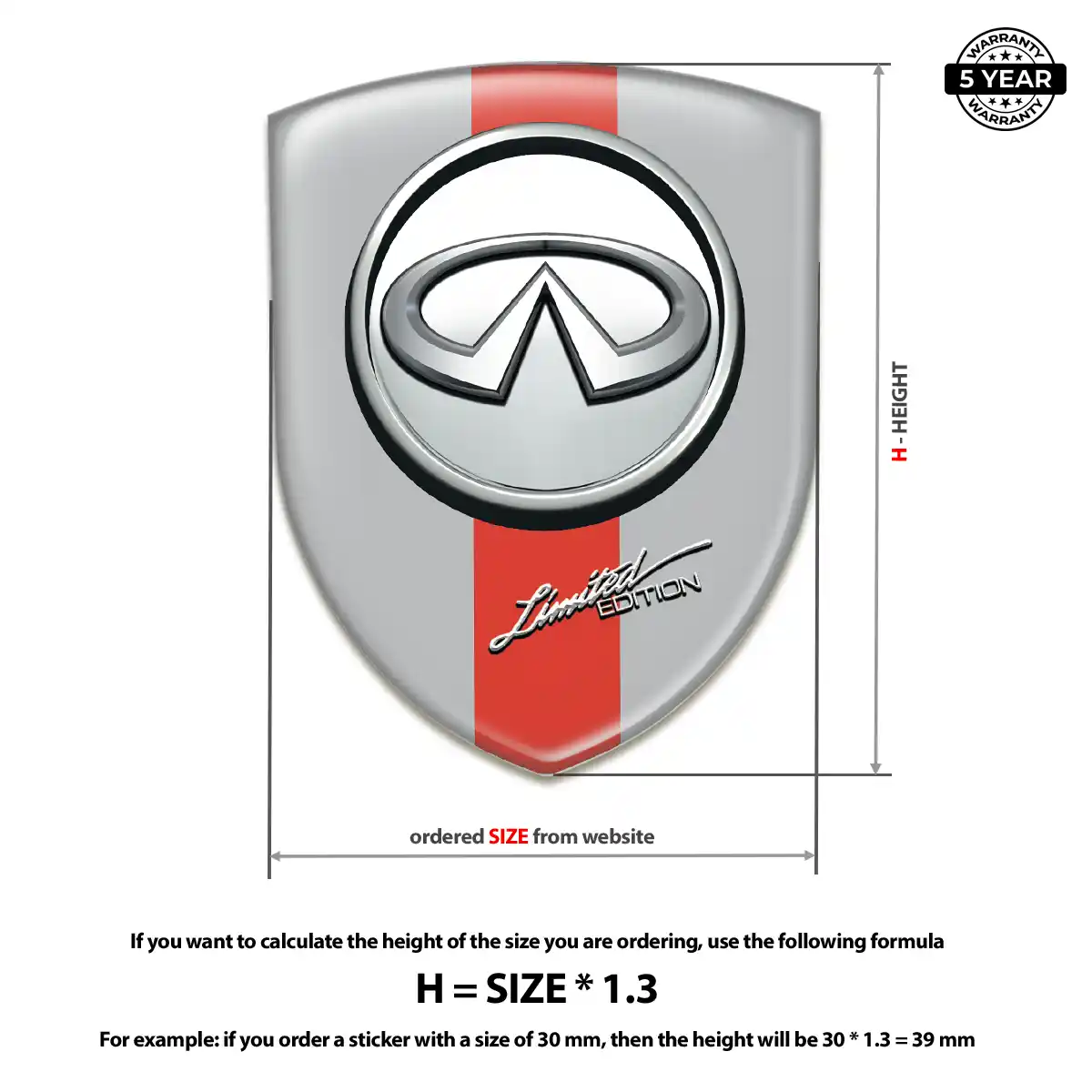 Infiniti Badge Cabin Style