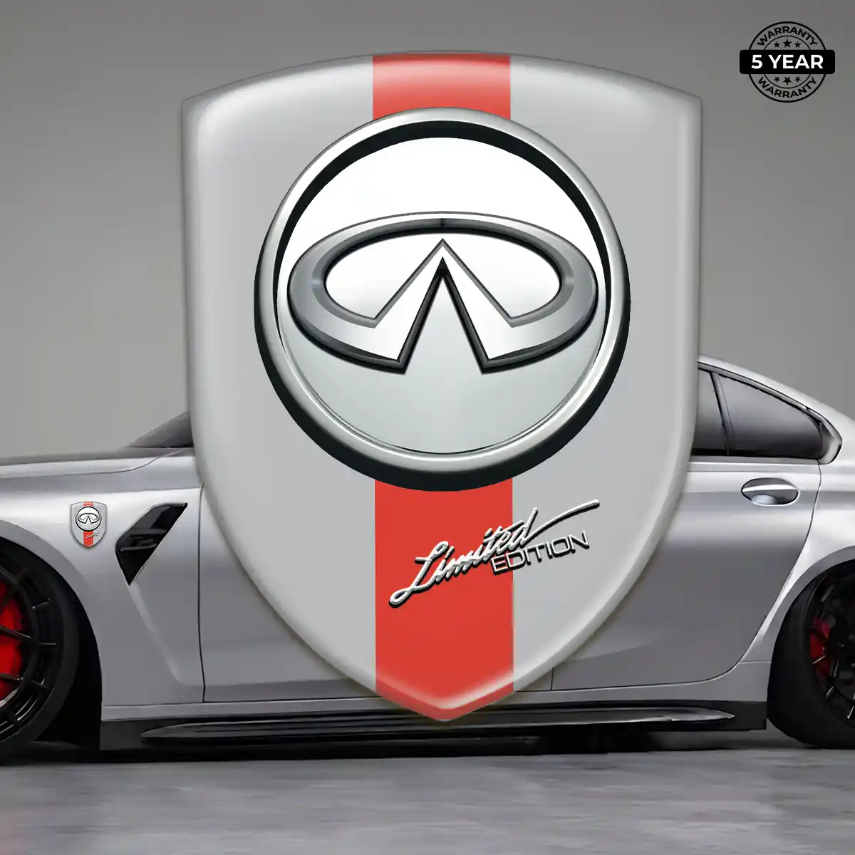 Infiniti Badge Cabin Style