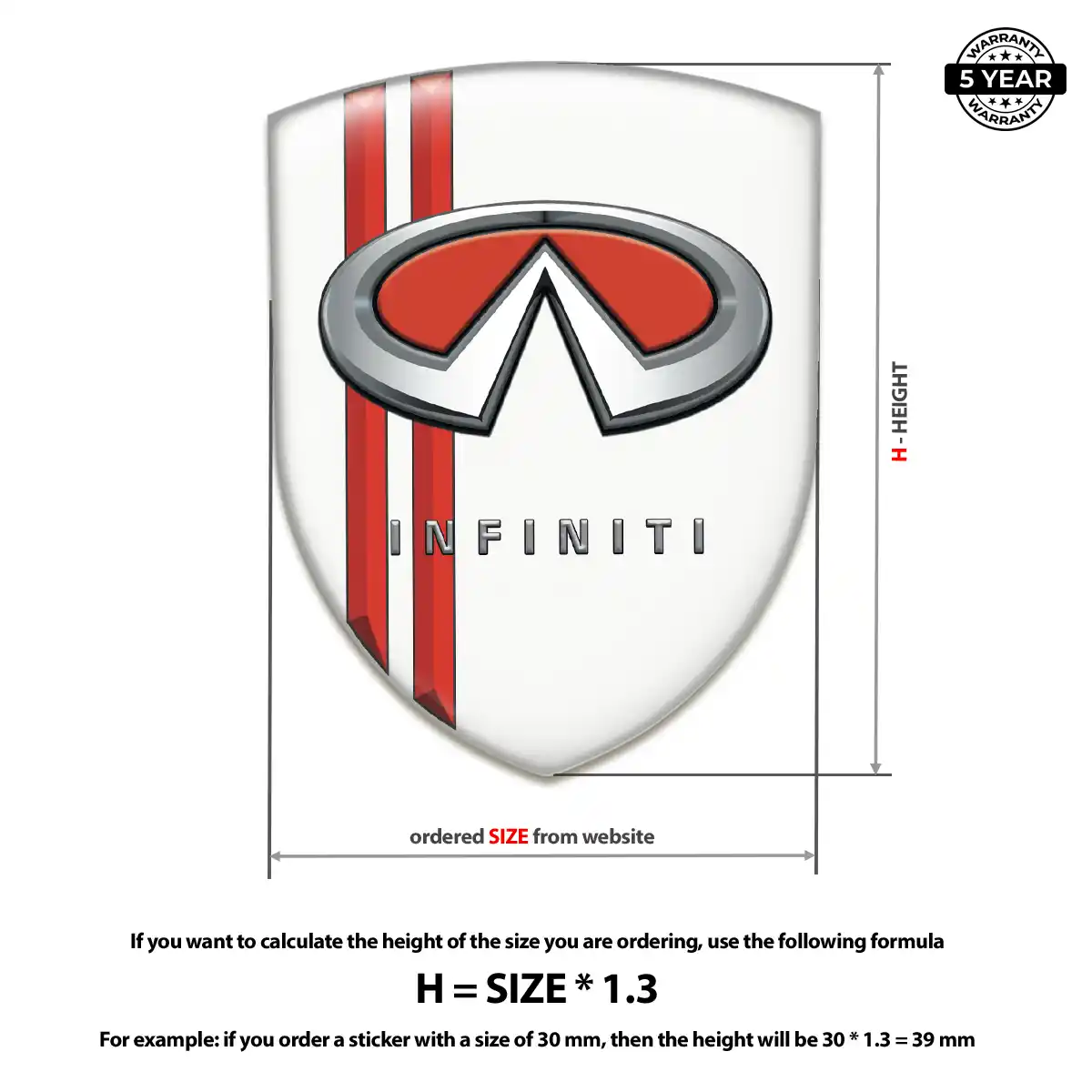 Infiniti Badge Exclusive Series
