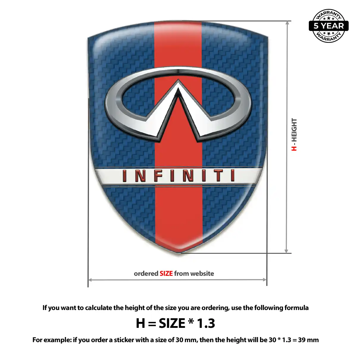 Infiniti Badge Opulent Line