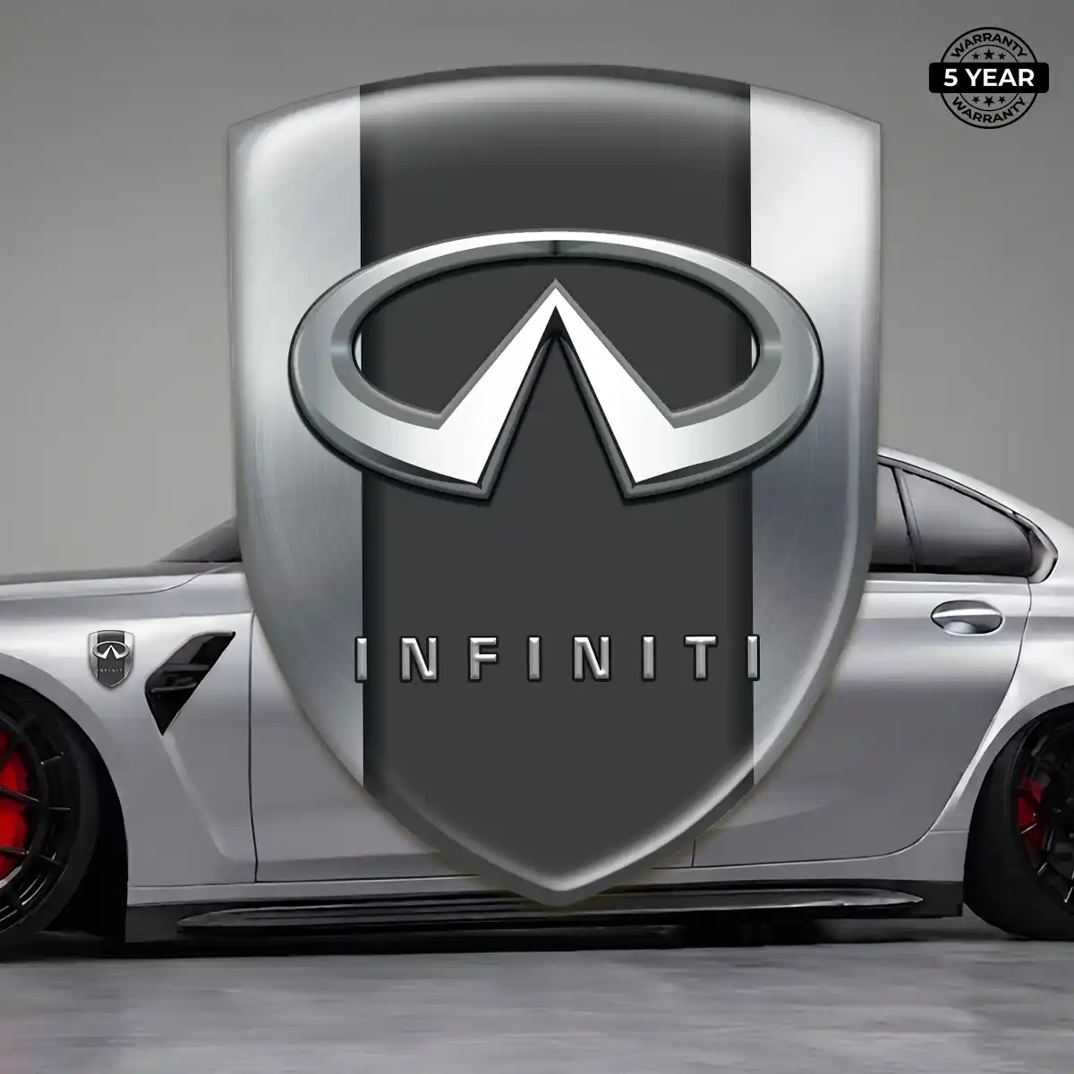 Infiniti Badge Refined Design