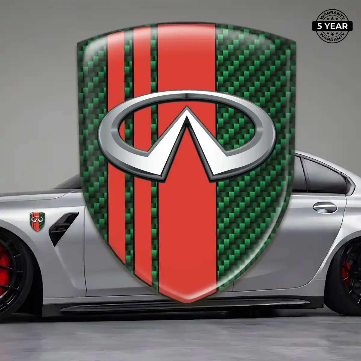 Infiniti Badge Sleek Style