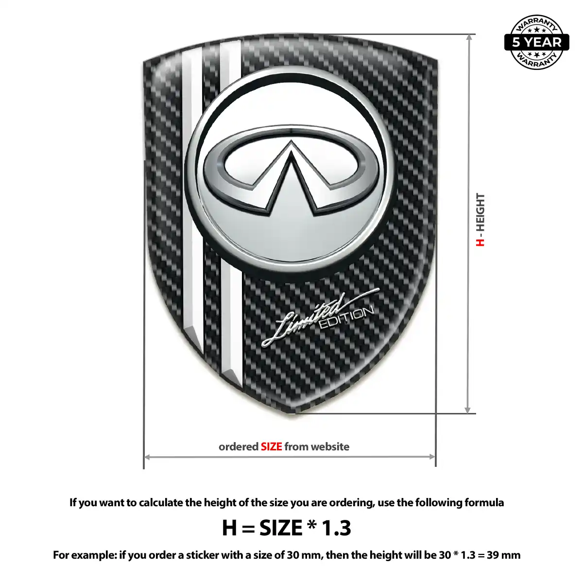 Infiniti Badge Street Tuning