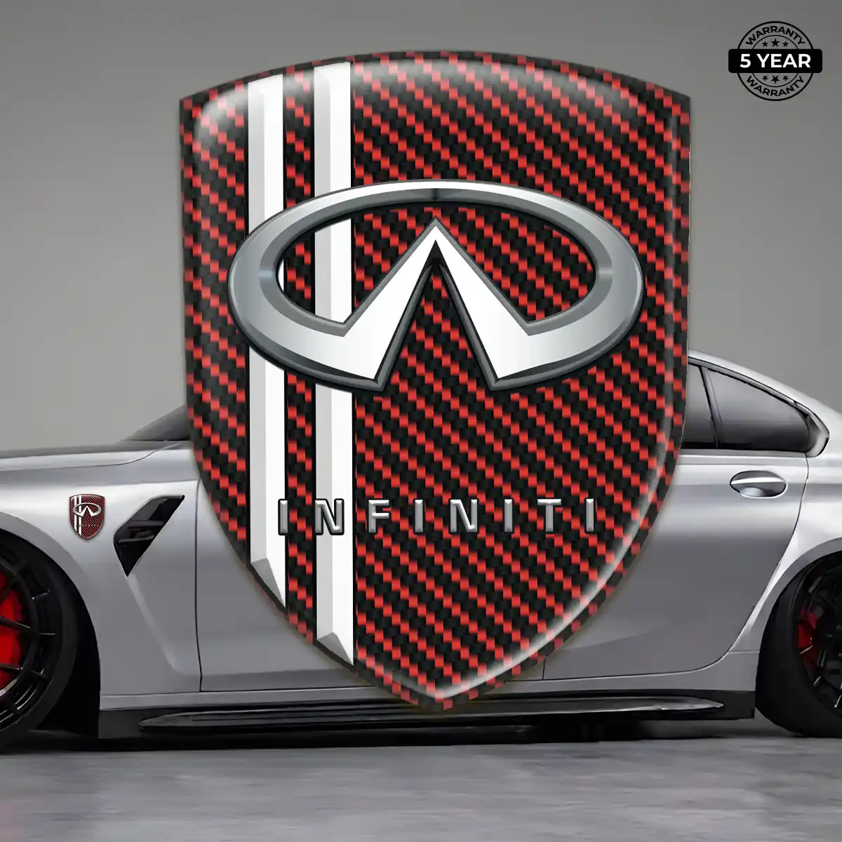 Infiniti Car Badge Sticker Cabin Style
