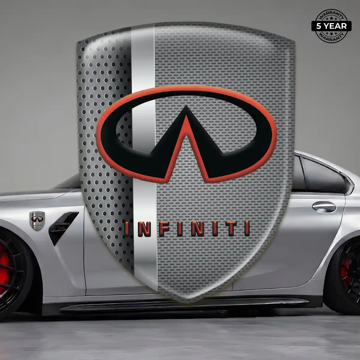 Infiniti Car Badge Sticker Deluxe Edition
