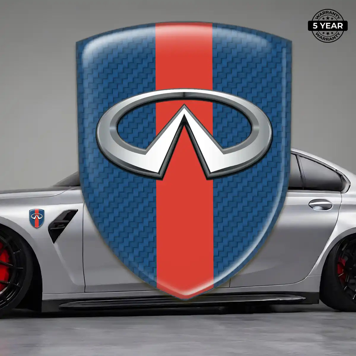 Infiniti Car Badge Sticker Elite Edition