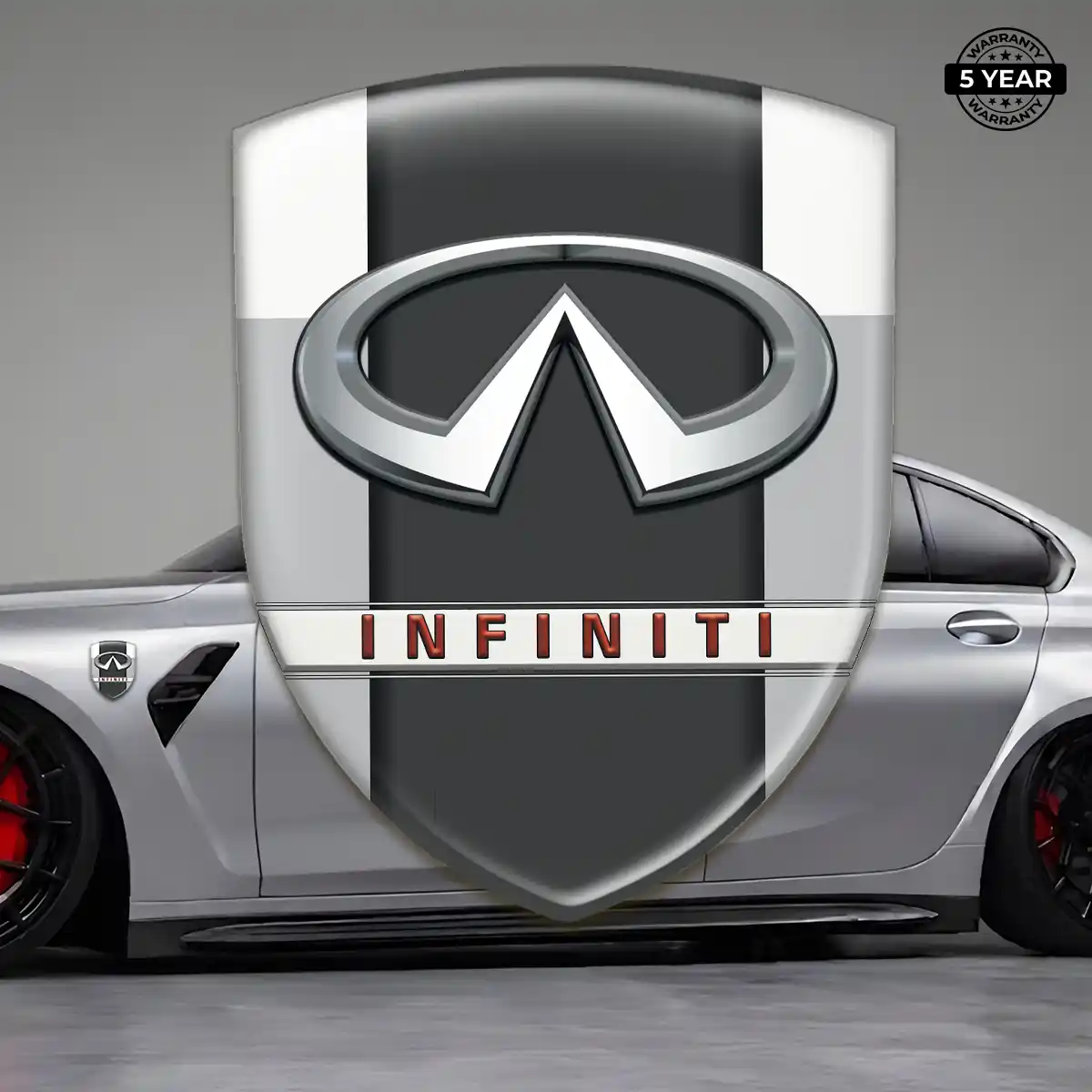 Infiniti Car Badge Sticker Exterior Luxe