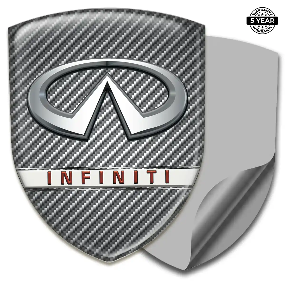 Infiniti Car Badge Sticker Noble Edition