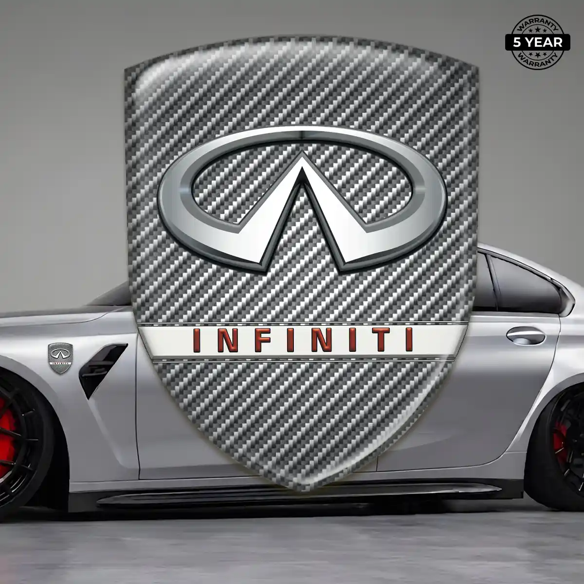 Infiniti Car Badge Sticker Noble Edition