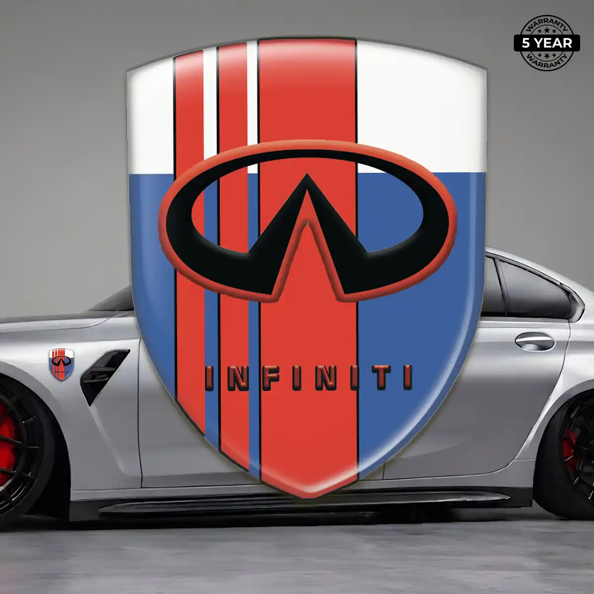 Infiniti Car Badge Sticker Performance Style