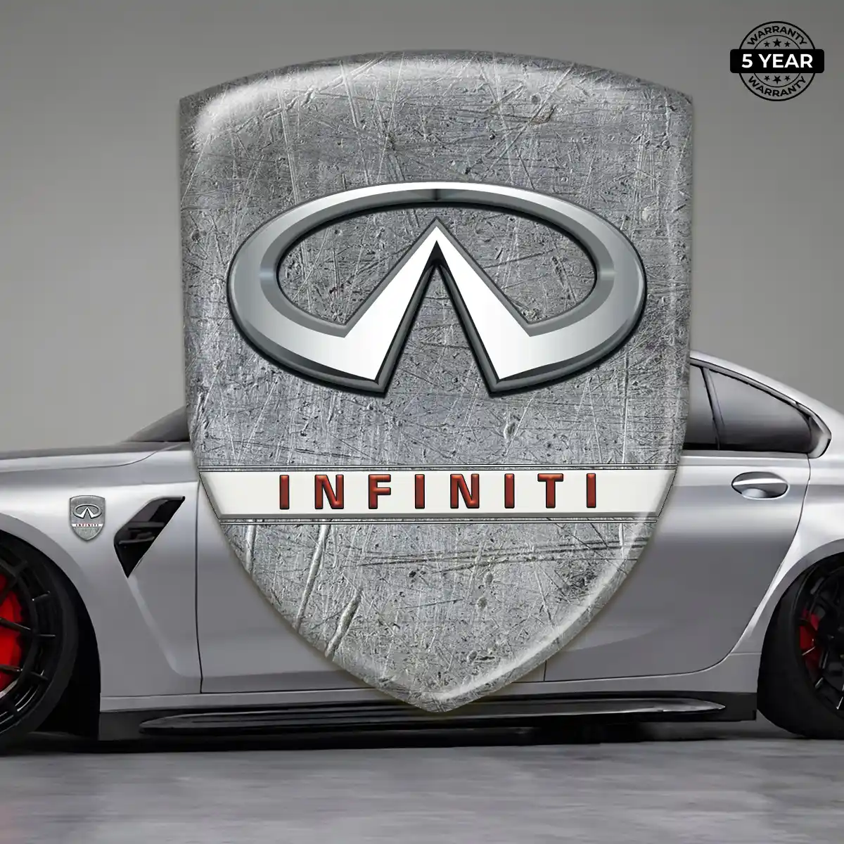 Infiniti Car Badge Sticker Prestige Line