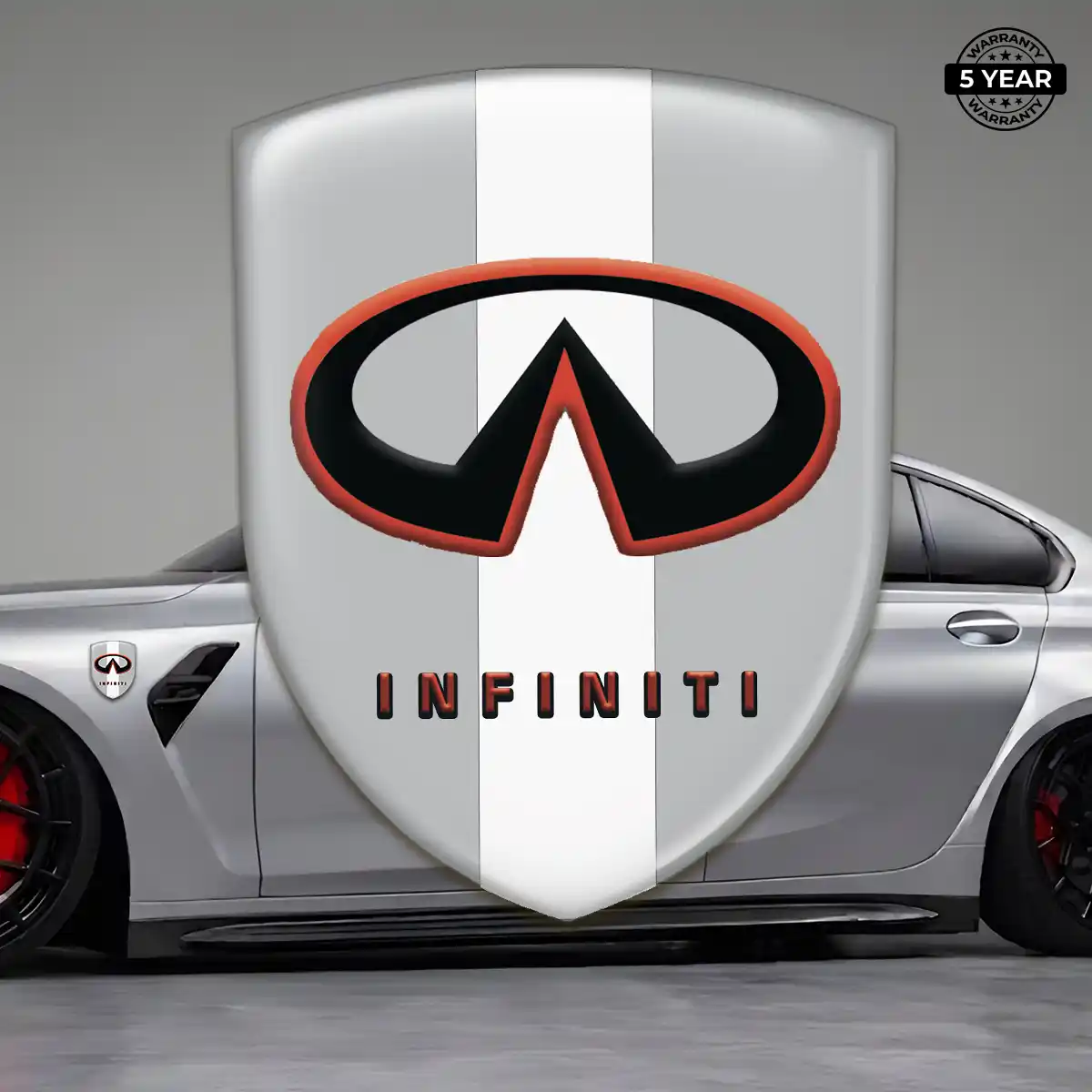 Infiniti Car Badge Sticker Prime Quality