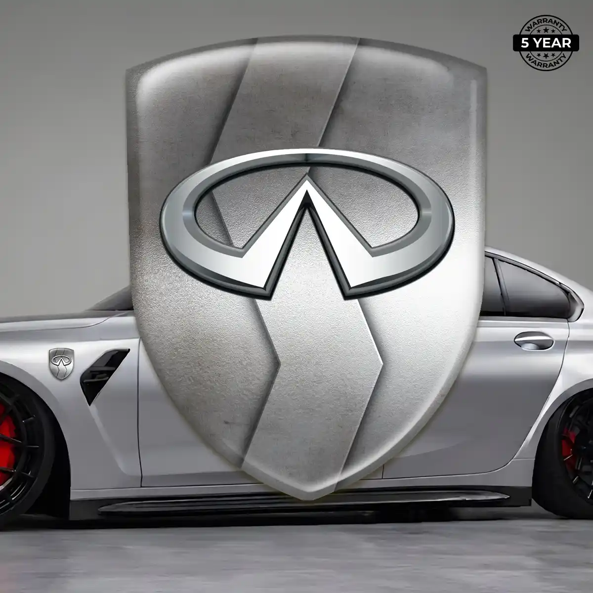 Infiniti Car Badge Sticker Resin Elite