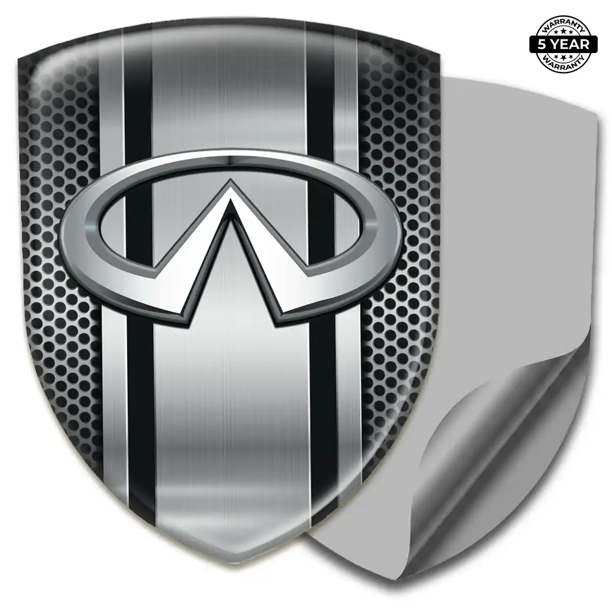 Infiniti Car Badge Sticker Resin Luxe