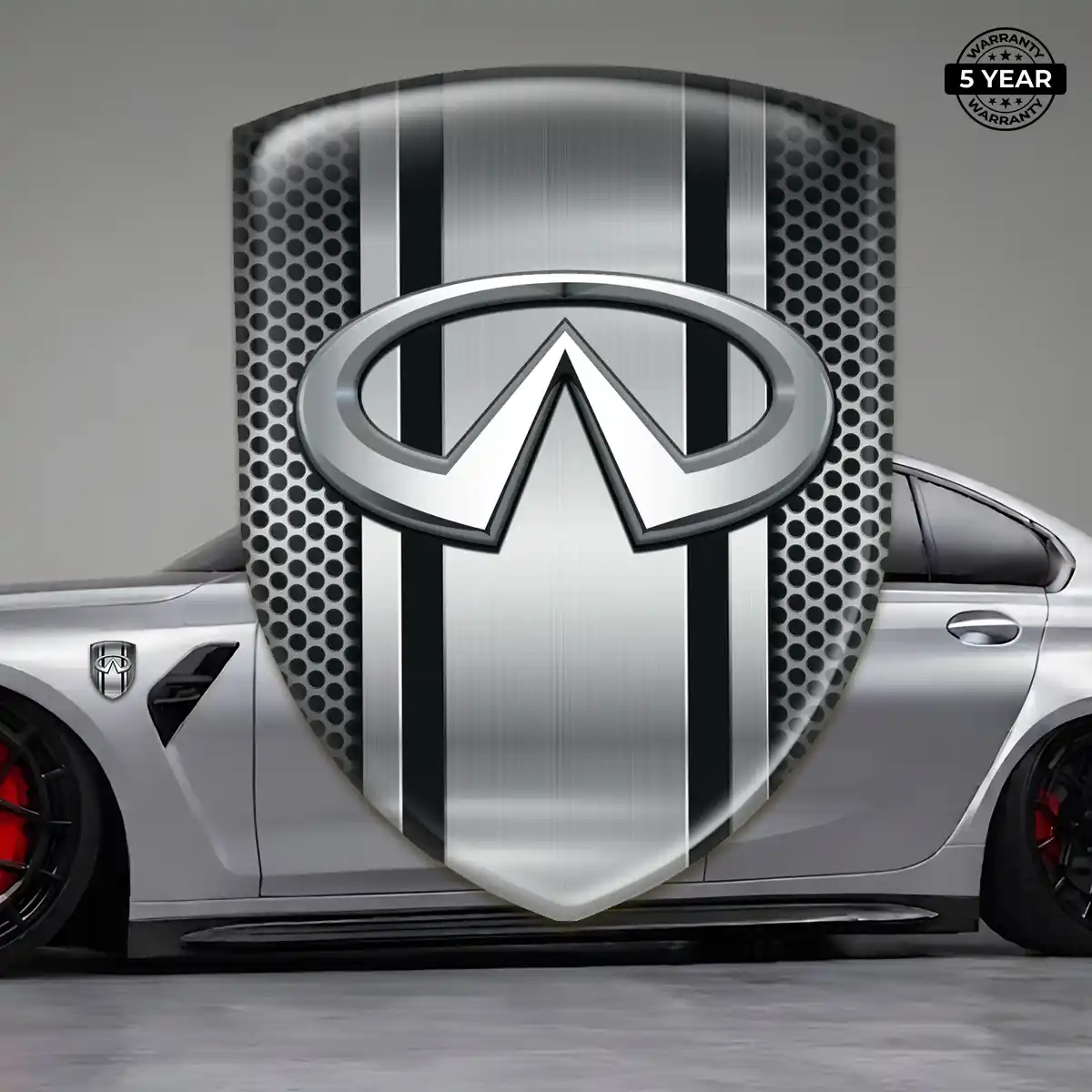 Infiniti Car Badge Sticker Resin Luxe