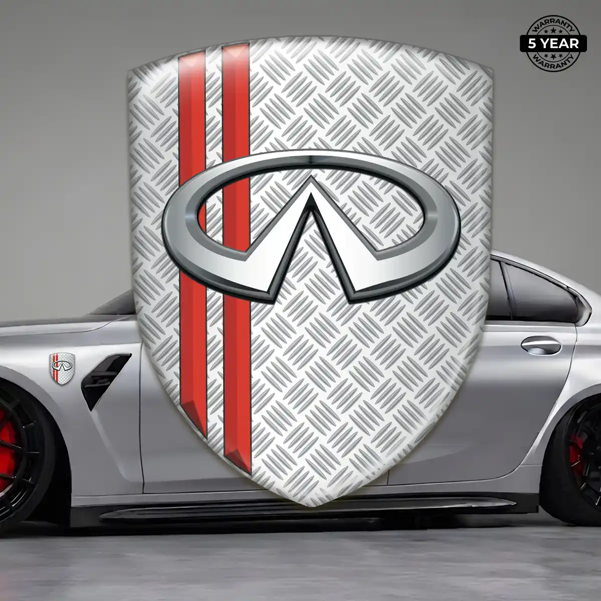 Infiniti Car Badge Sticker Signature Grade