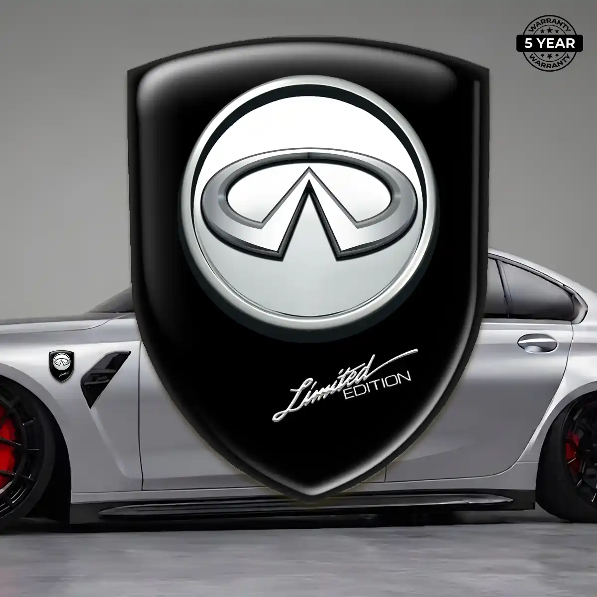 Infiniti Car Emblem Decal Cabin Style