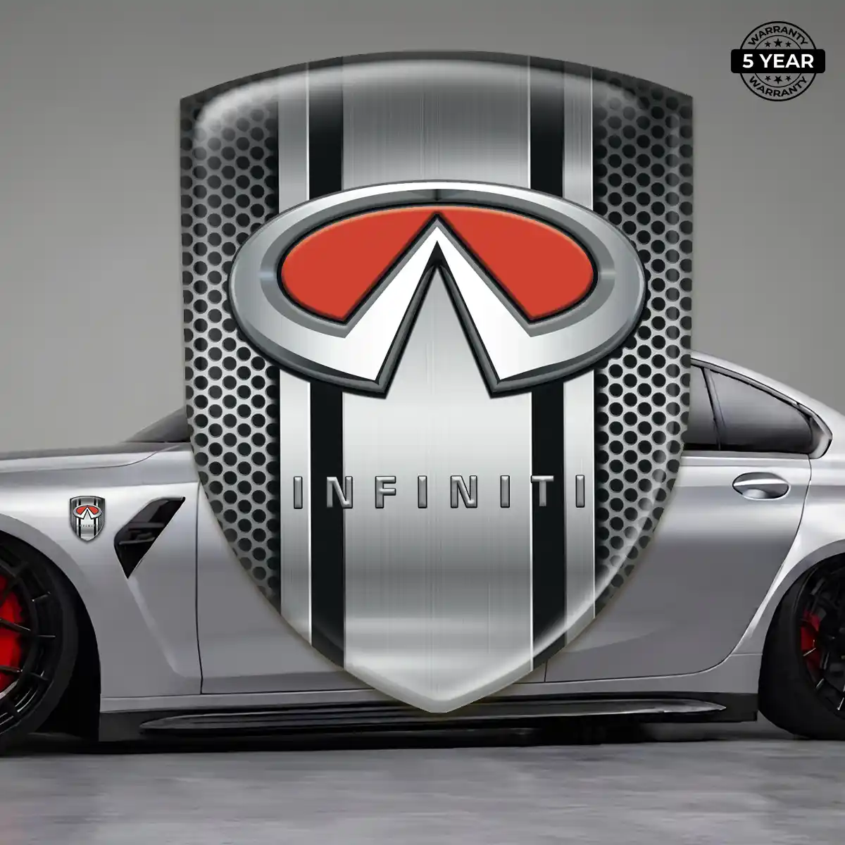 Infiniti Car Emblem Decal Elite Edition