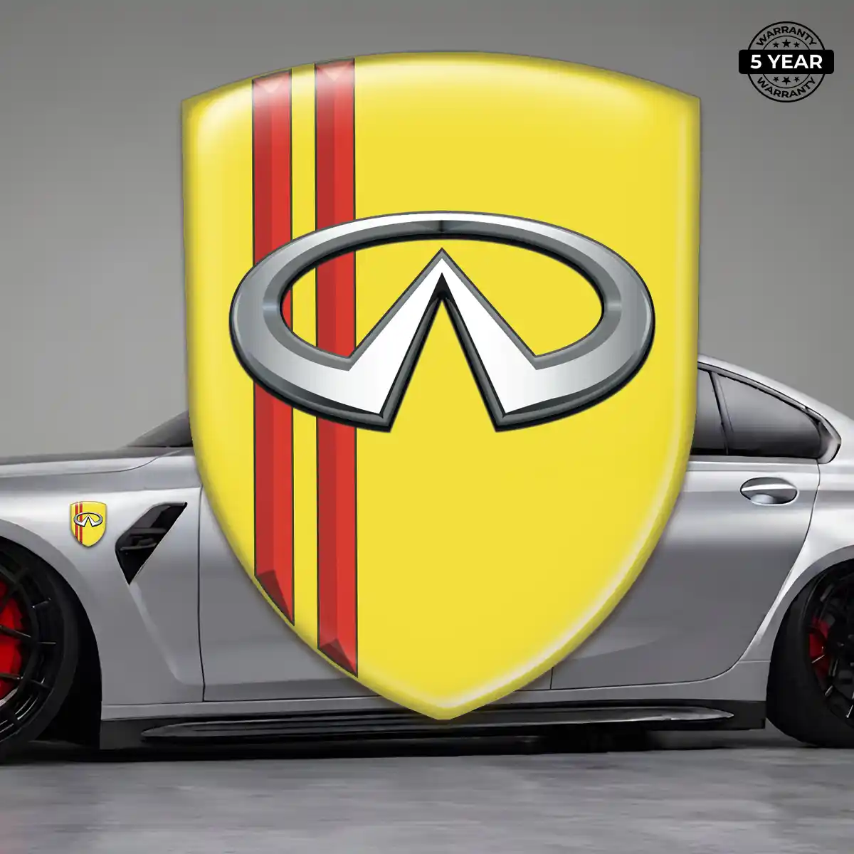 Infiniti Car Emblem Decal Elite Finish