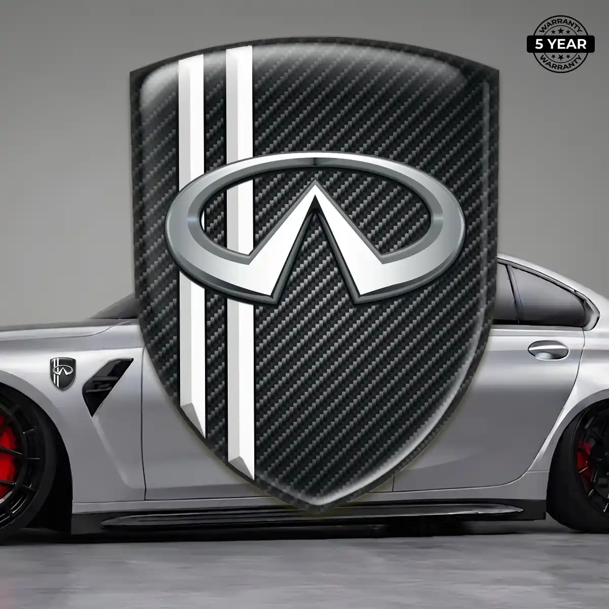 Infiniti Car Emblem Decal Exterior Luxe