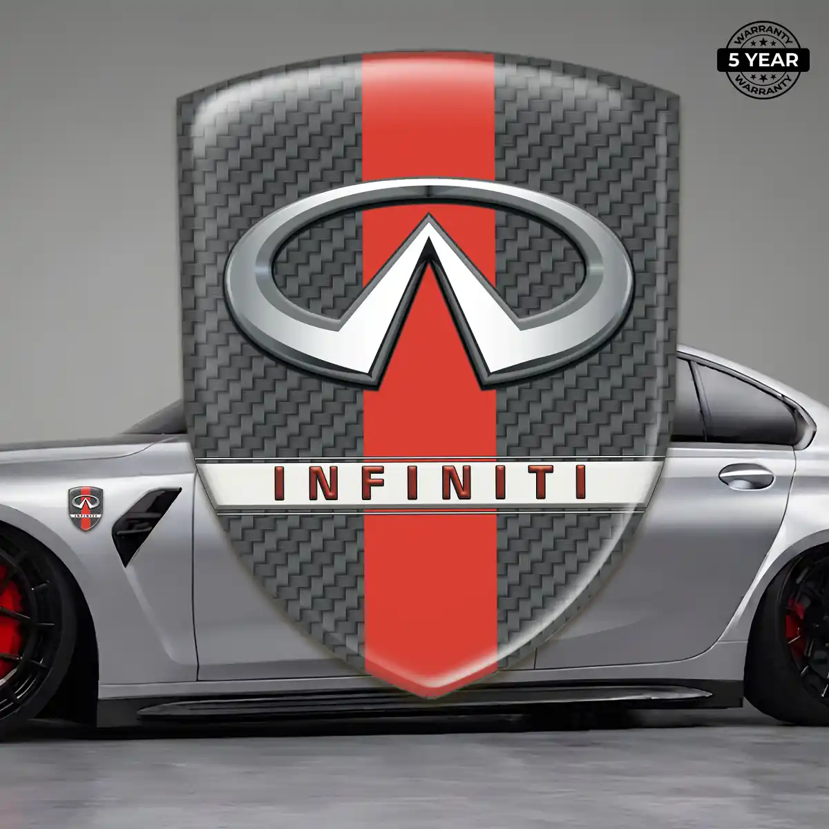 Infiniti Car Emblem Decal Opulent Line