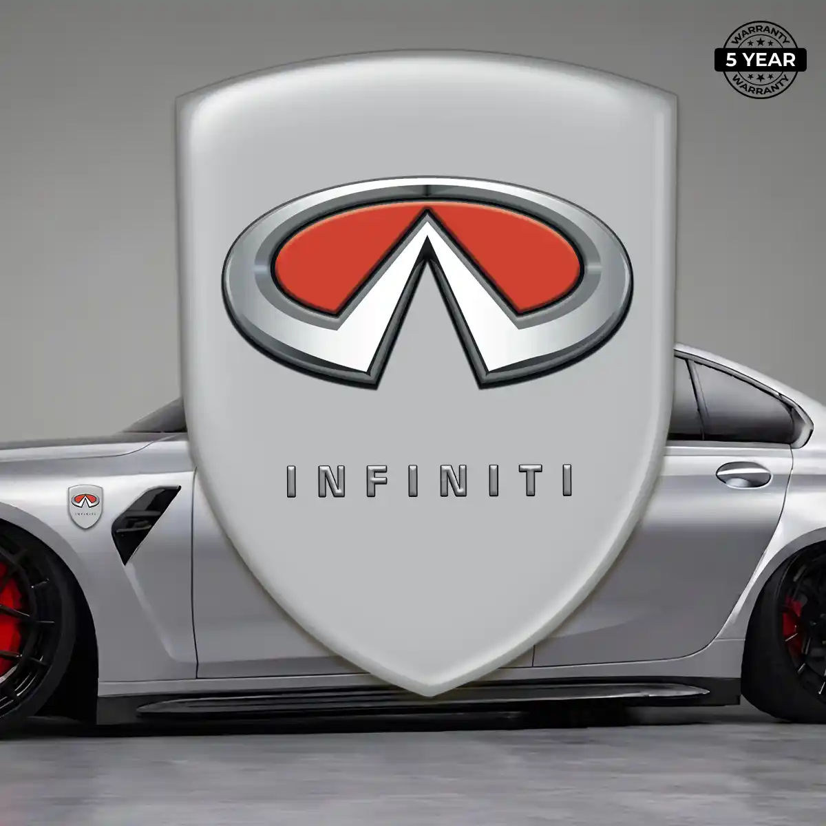 Infiniti Car Emblem Decal Prestige Line