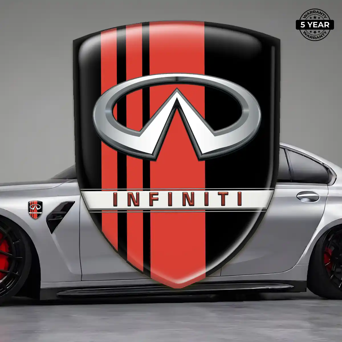 Infiniti Car Emblem Decal Prime Quality