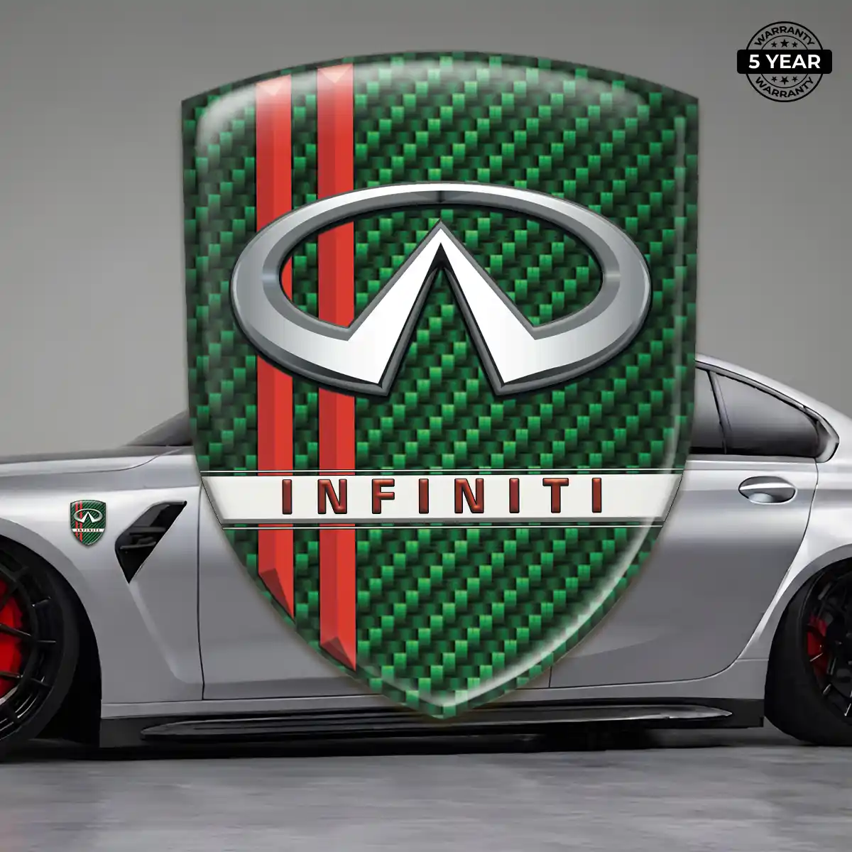 Infiniti Car Emblem Decal Signature Grade