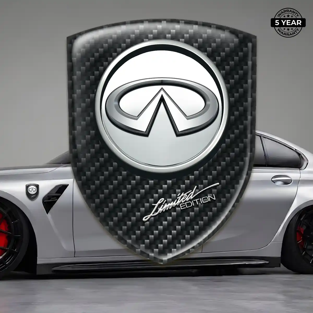 Infiniti Car Emblem Decal Sport Tuning
