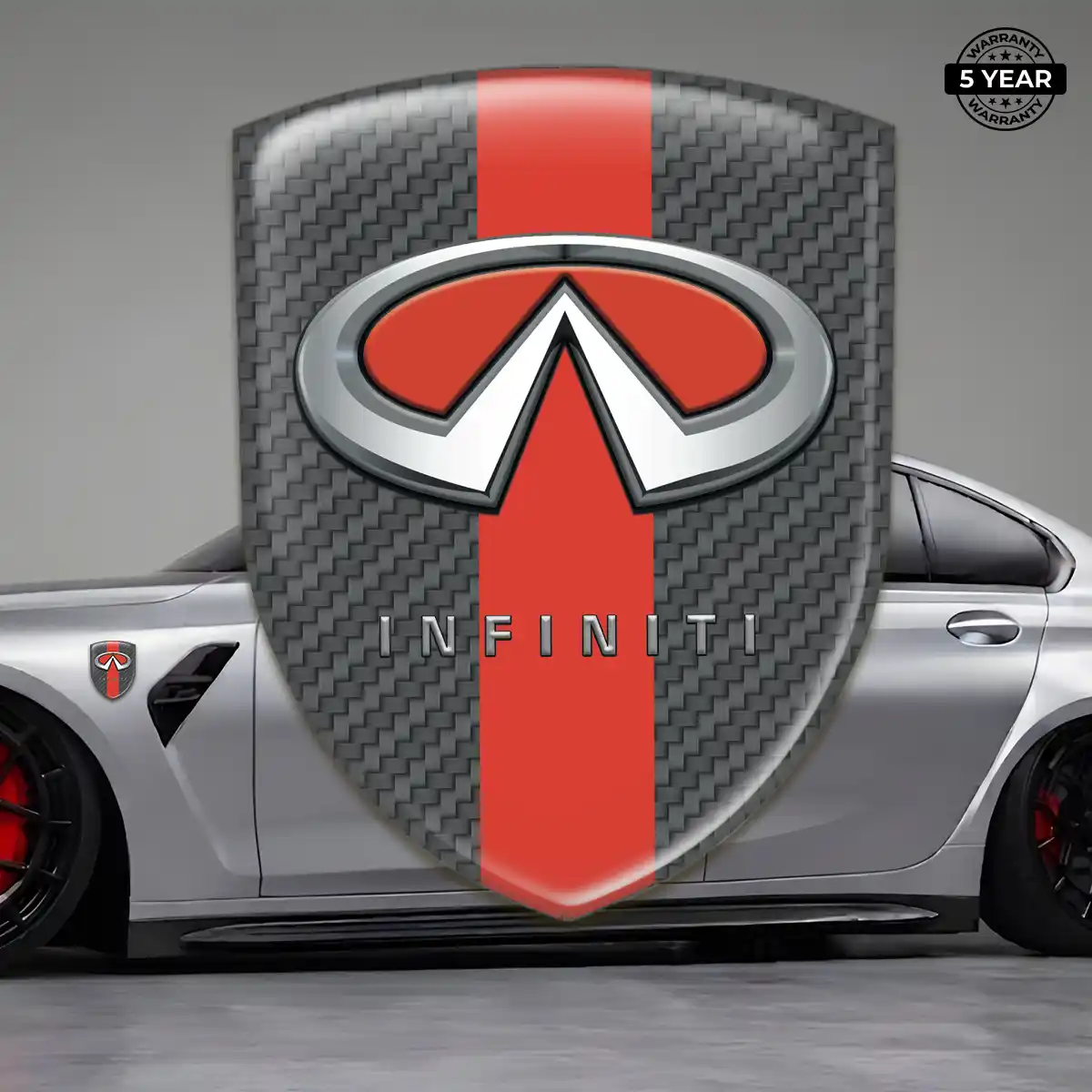 Infiniti Car Emblem Overlay Deluxe Edition