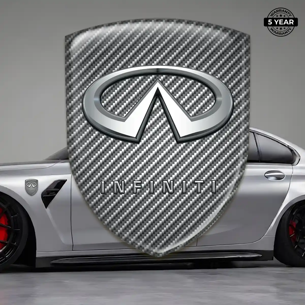 Infiniti Car Emblem Overlay Elite Edition