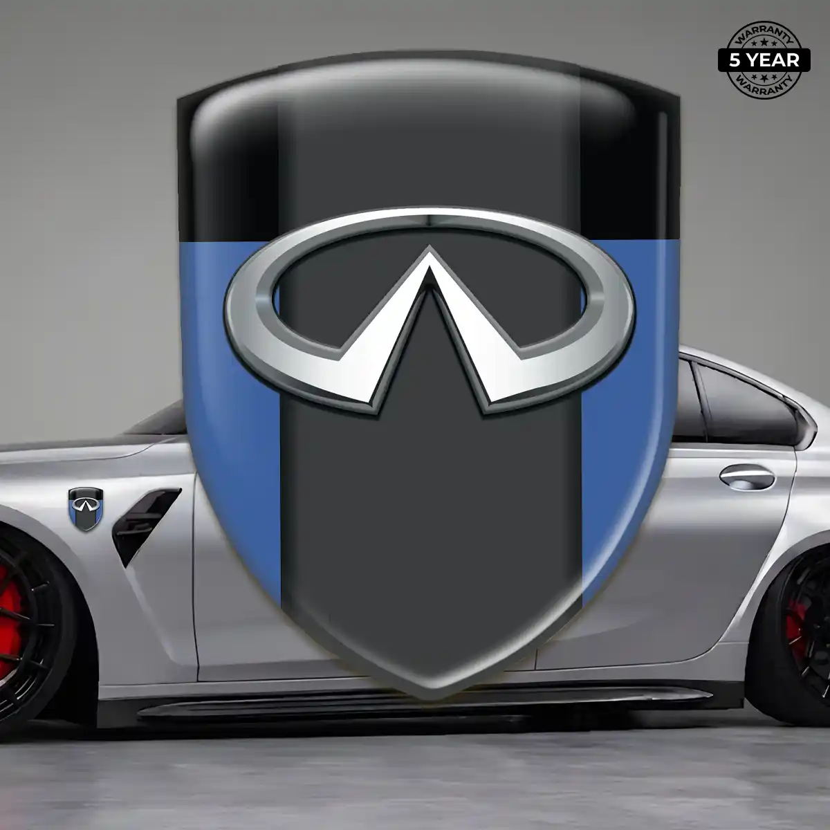 Infiniti Car Emblem Overlay Elite Finish