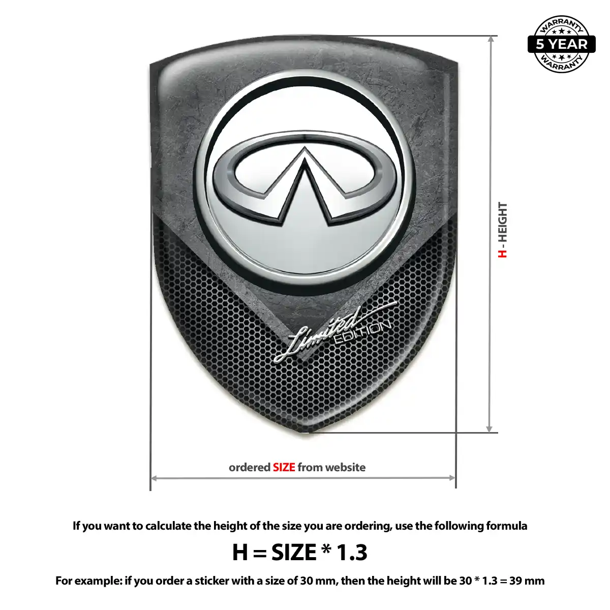 Infiniti Car Emblem Overlay Interior Elegance