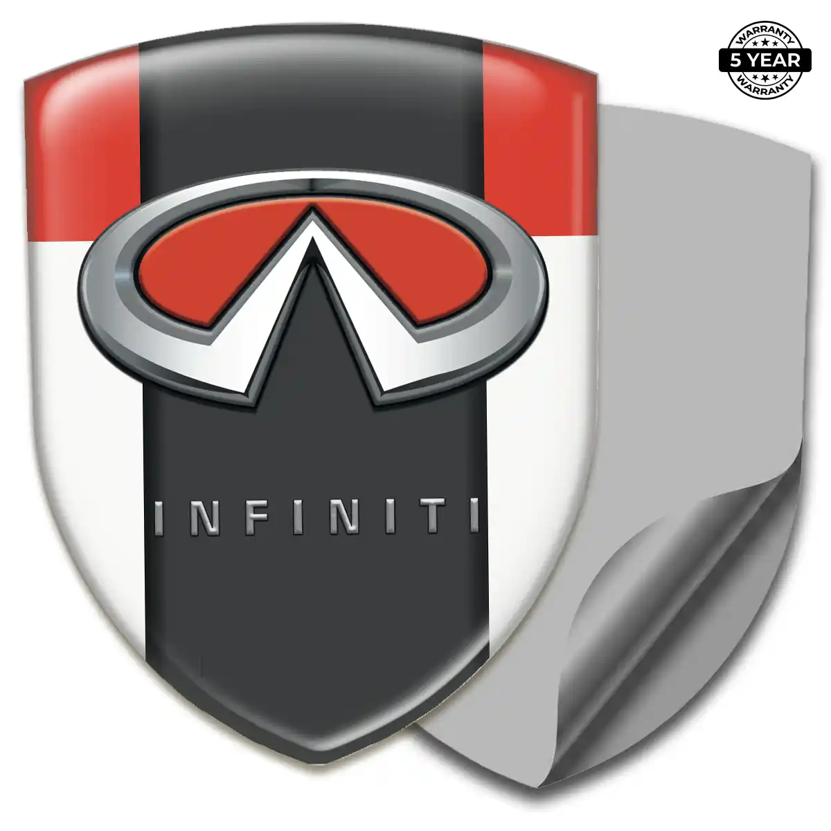 Infiniti Car Emblem Overlay Outer Style