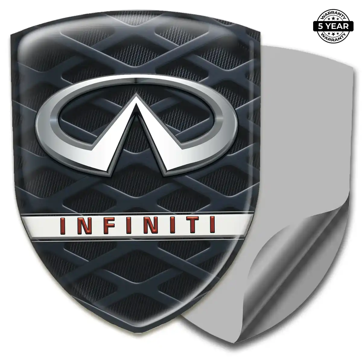 Infiniti Car Emblem Overlay Performance Style
