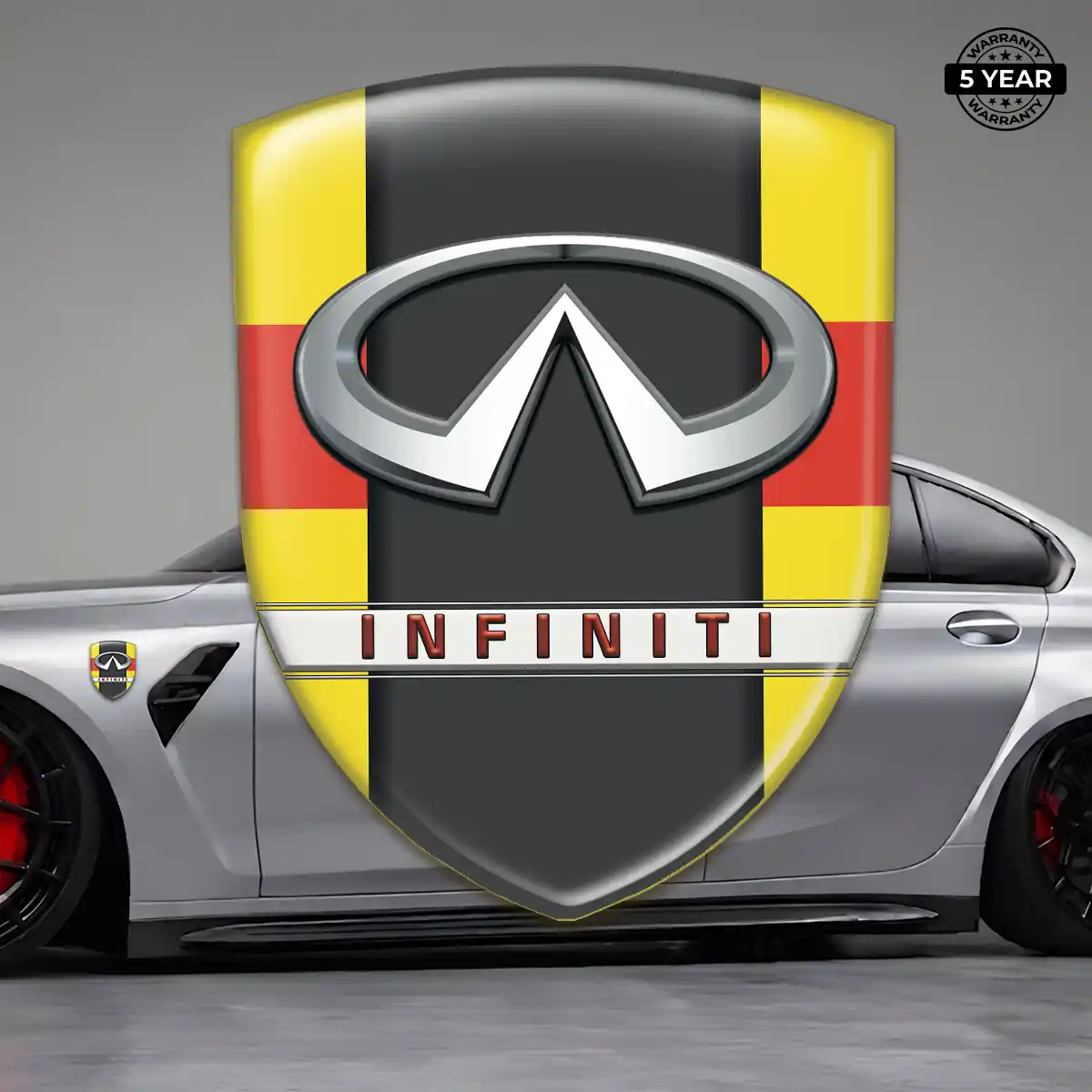 Infiniti Car Emblem Overlay Resin Elite